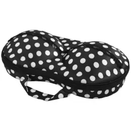 Bra Travel Case Black-White Closed